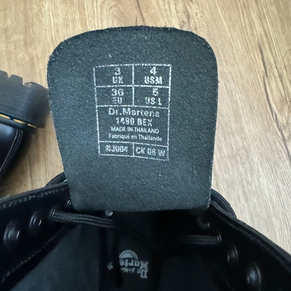 DOC MARTENS smooth leather mid calf boots - Picture 4 of 13